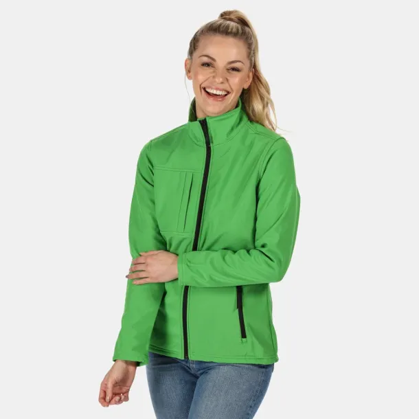 WOMEN'S OCTAGON II 3-slojna softshell jakna - Regatta Extreme Green Crna