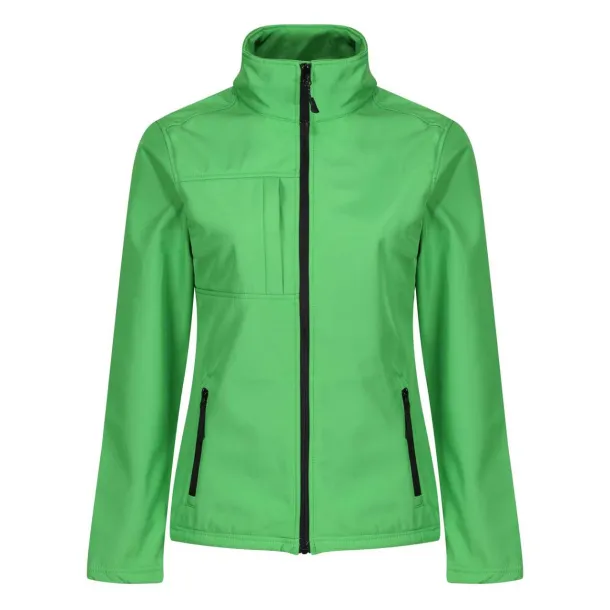 WOMEN'S OCTAGON II 3-slojna softshell jakna - Regatta Extreme Green Crna