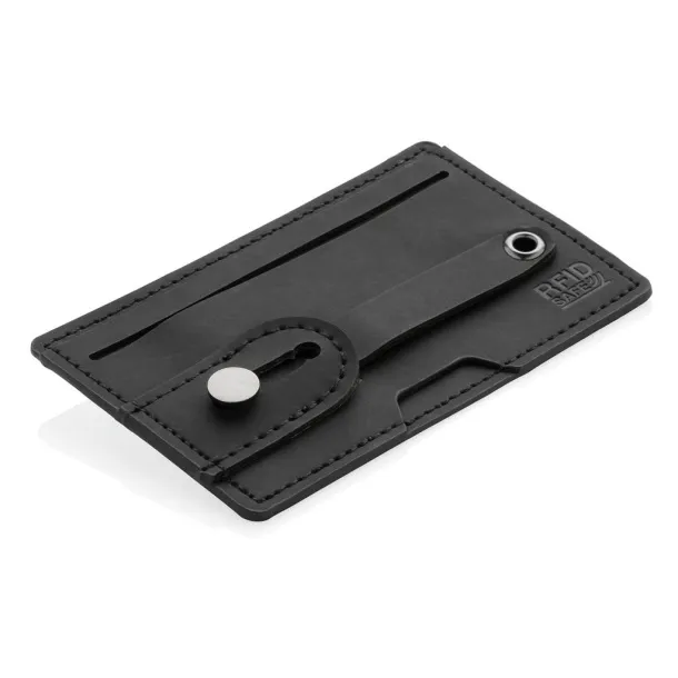  3-in-1 Phone Card Holder RFID - XD Collection Black 