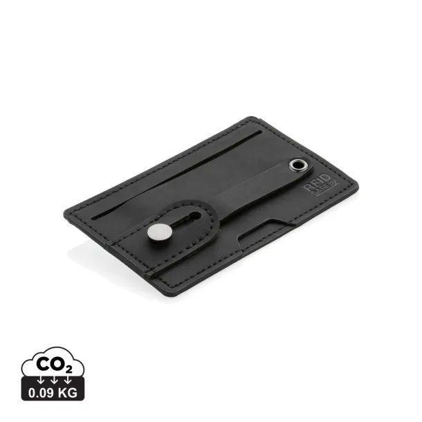  3-in-1 Phone Card Holder RFID - XD Collection Black 