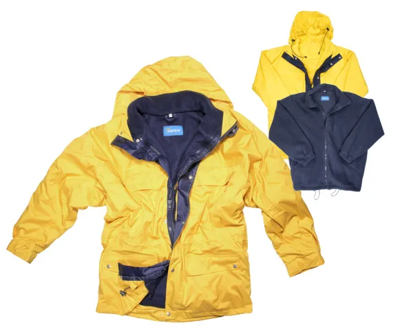 Aspen Nordic 3 in 1 jacket - Aspen Yellow