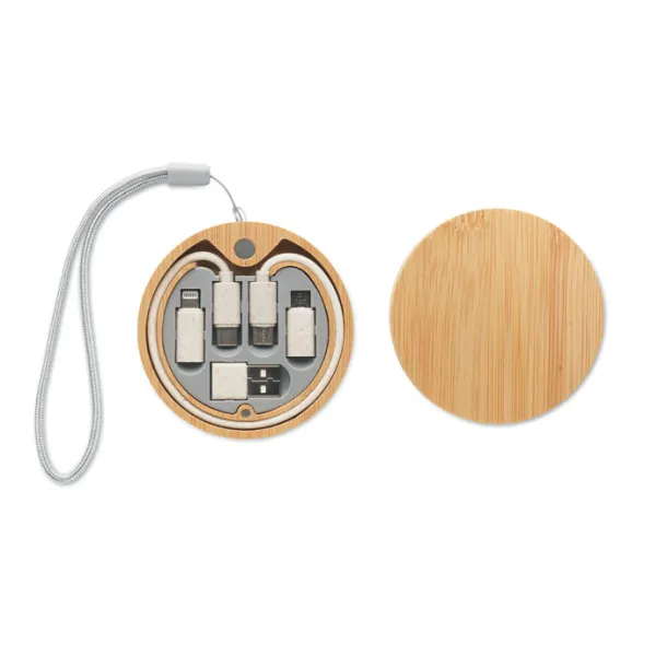 VERSA 3 in 1 cable set Wood