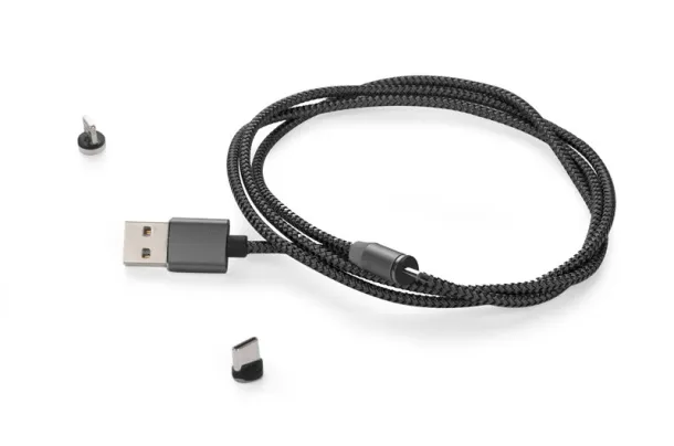 MAGNETIC 3 u 1 USB kabel Crna