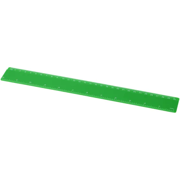 Refari 30 cm recycled plastic ruler - Unbranded Green