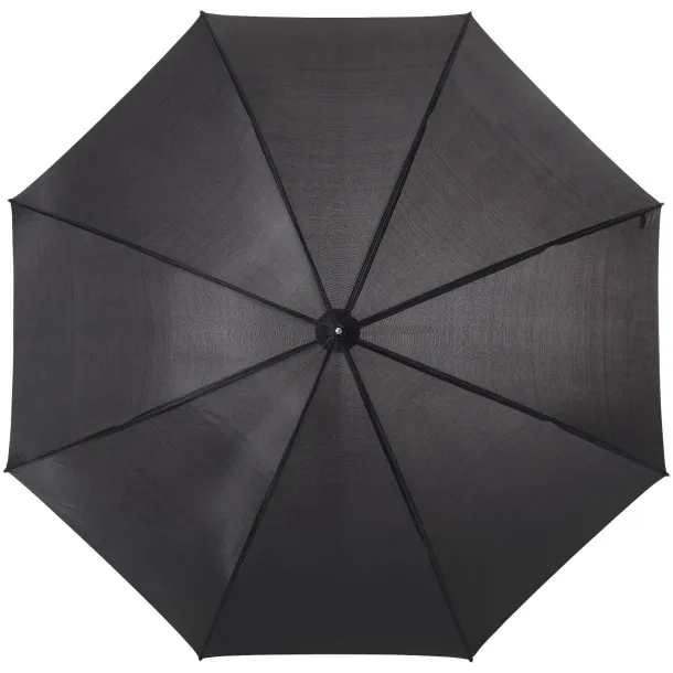 Karl 30" golf umbrella with wooden handle Solid black