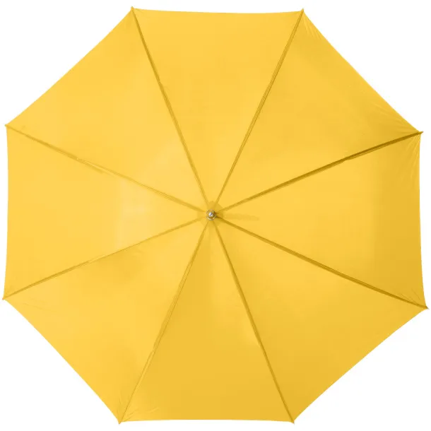 Karl 30" golf umbrella with wooden handle - Unbranded Yellow