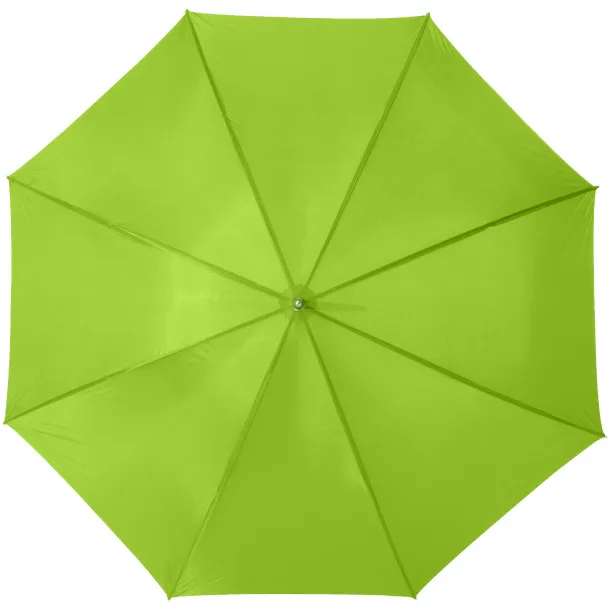 Karl 30" golf umbrella with wooden handle - Unbranded Lime