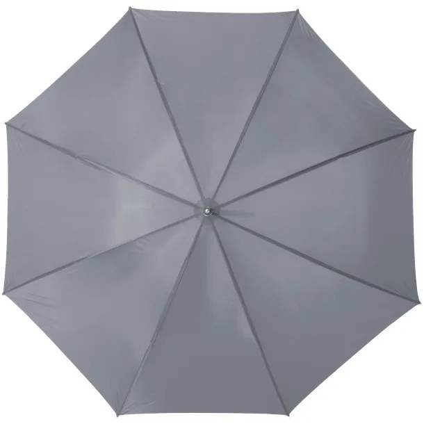 Karl 30" golf umbrella with wooden handle Grey