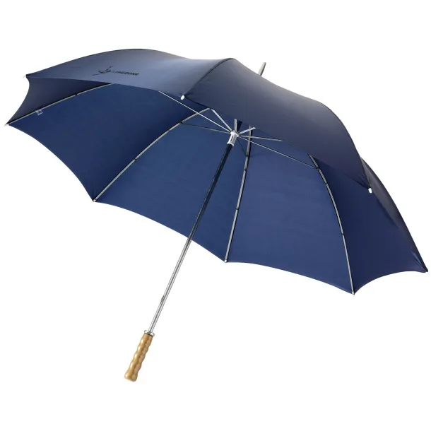 Karl 30" golf umbrella with wooden handle Navy Blue