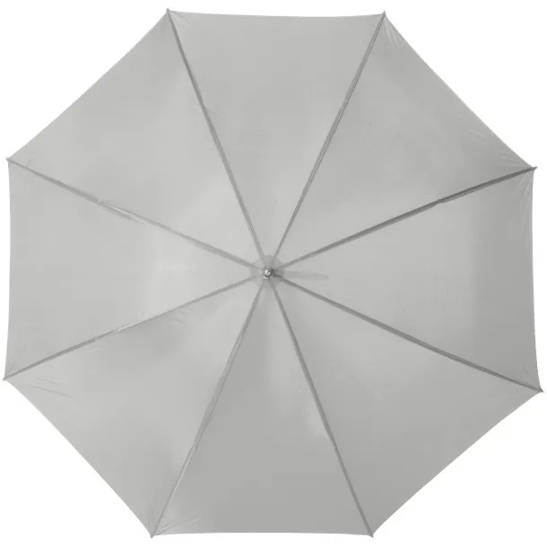 Karl 30" golf umbrella with wooden handle Light grey