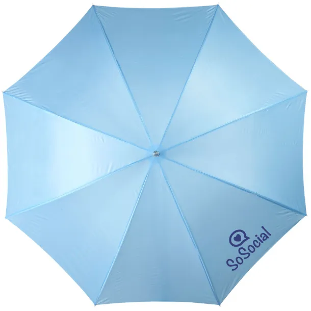 Karl 30" golf umbrella with wooden handle Process blue