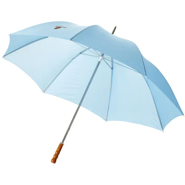 Karl 30" golf umbrella with wooden handle Process blue