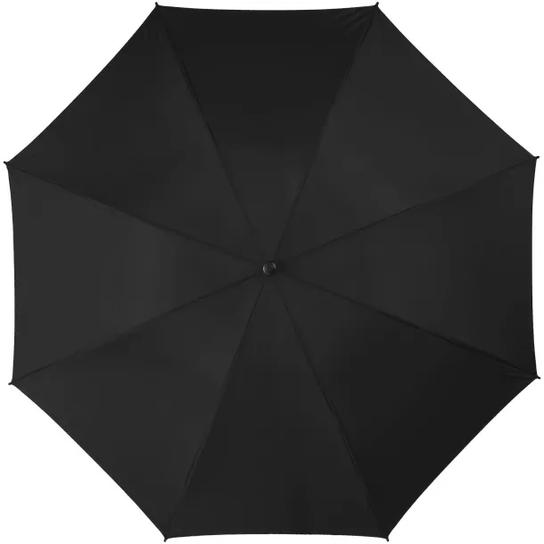 Yfke 30" golf umbrella with EVA handle Solid black Silver