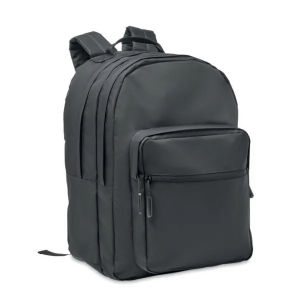 VALLEY BACKPACK 300D RPET laptop backpack Black