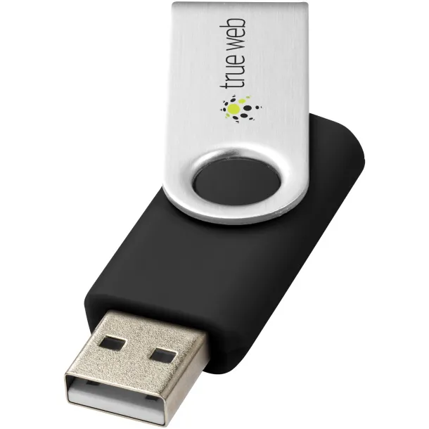 Rotate-basic 32GB USB flash drive Solid black