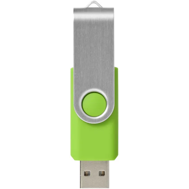 Rotate-basic 32GB USB flash drive - Unbranded Lime