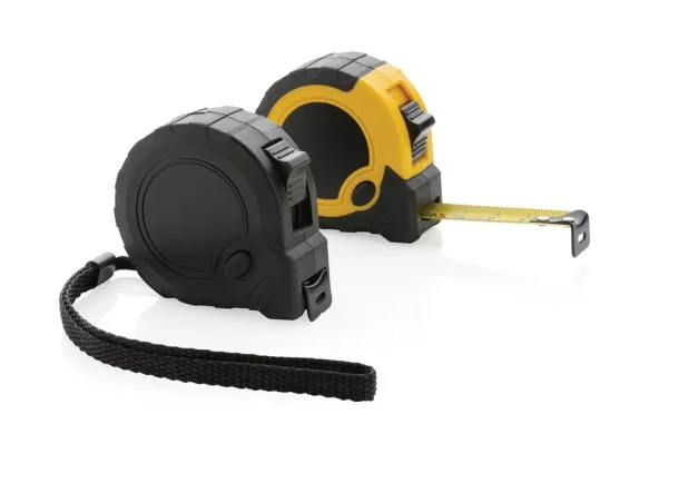  3m/16mm metar od RCS reciklirane plastike sa stop gumbom - XD Collection Žuta Crna