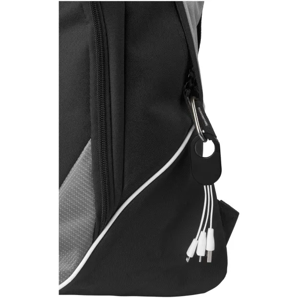 Troop 3-in-1 charging cable Crna