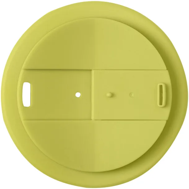 Americano® Eco 350 ml reciklirana šalica s poklopcem Limeta Crna