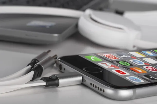 BALJO 3 in 1 USB cable biały