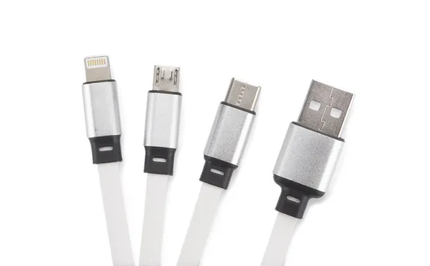 BALJO 3 in 1 USB cable biały
