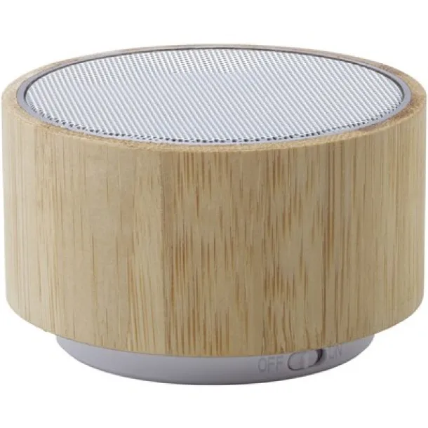  Bamboo wireless speaker 3W light brown