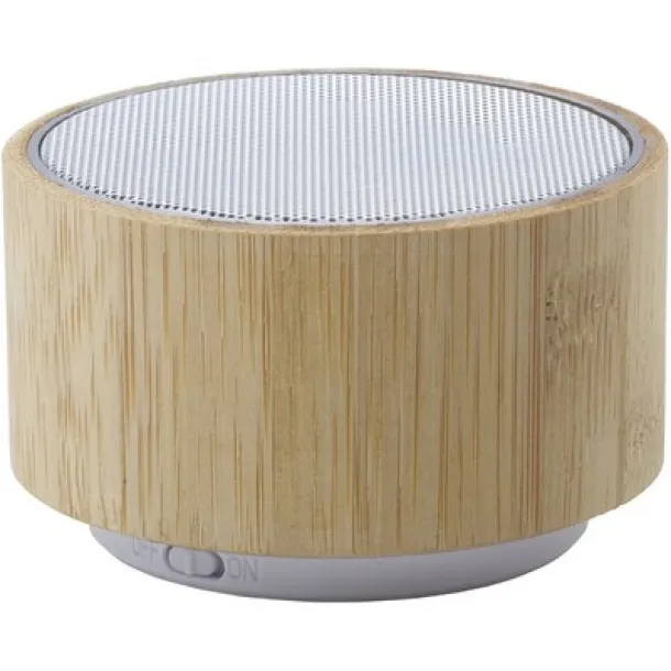  Bamboo wireless speaker 3W light brown