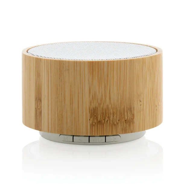  FSC® bamboo and RCS 3W wireless speaker - XD Collection White 