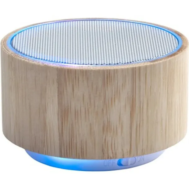  Bamboo wireless speaker 3W light brown