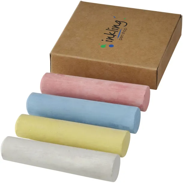 Screech 4-piece chalk set Natural