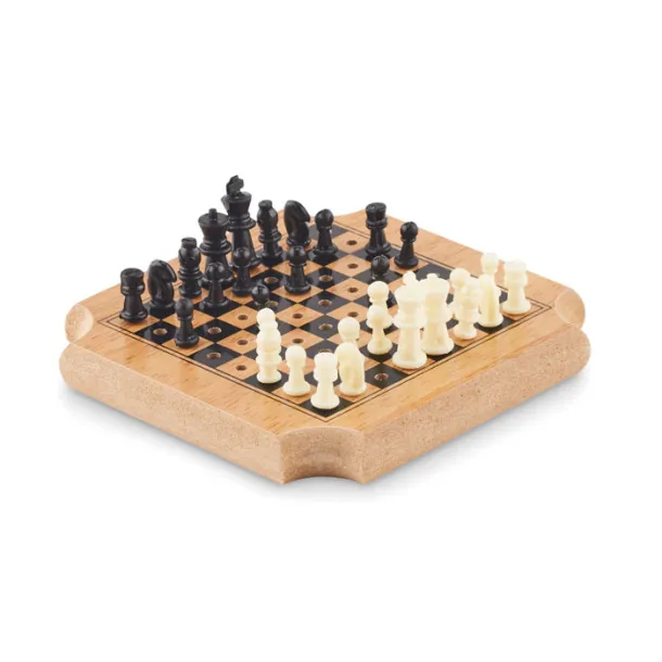 COASTGAME 4-piece coaster game set Wood