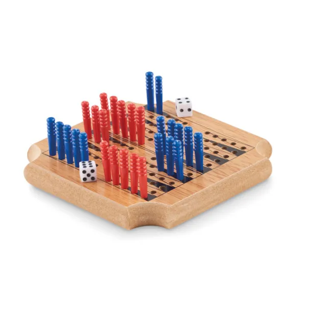 COASTGAME 4-piece coaster game set Wood