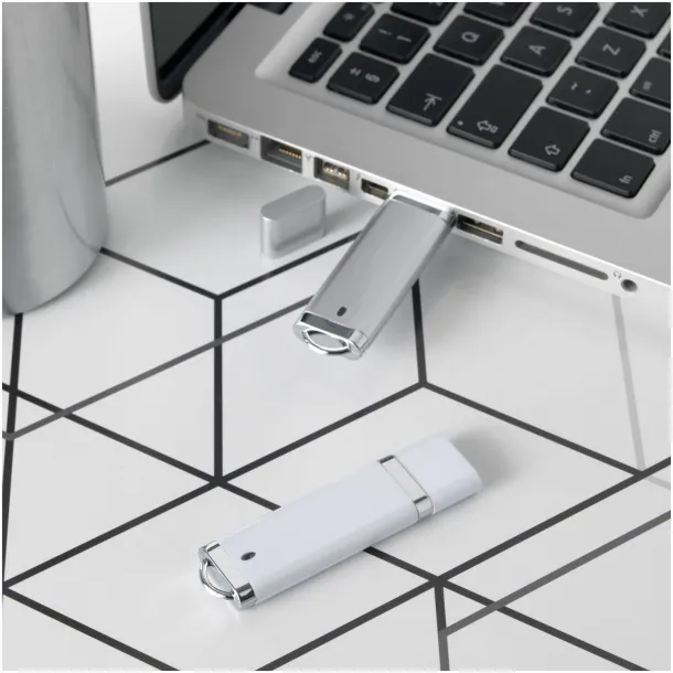 Flat USB stick - 4 GB Srebrna