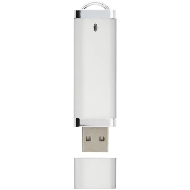 Flat 4GB USB flash drive Silver