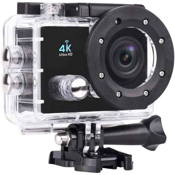 Action Camera 4K - Prixton Solid black