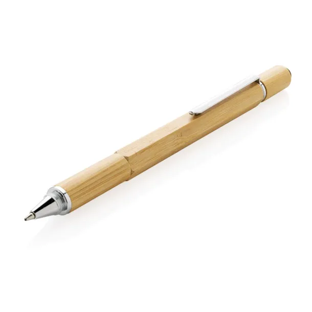  Bamboo 5 in 1 toolpen - XD Collection Brown 