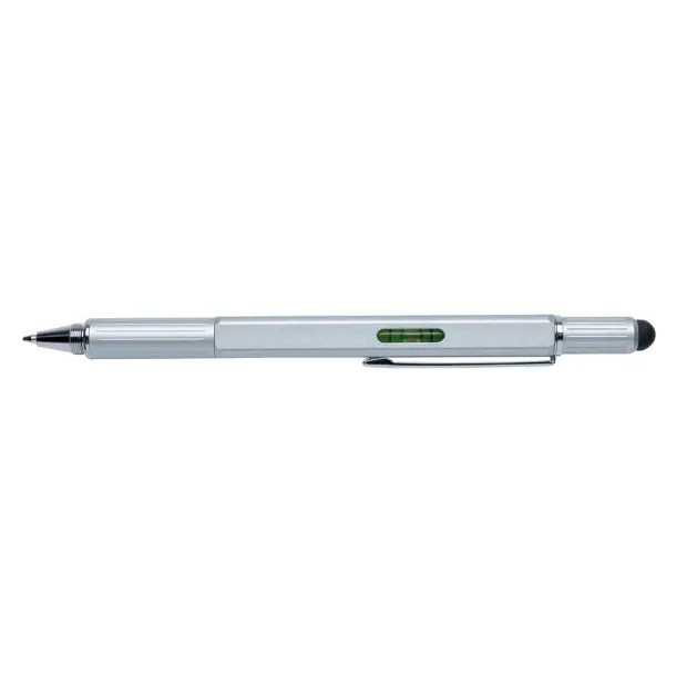  5-in-1 aluminium toolpen - XD Collection Grey 