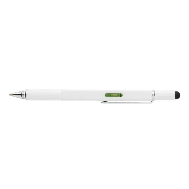  5-in-1 aluminium toolpen - XD Collection White 