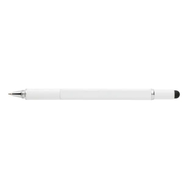  5-in-1 aluminium toolpen - XD Collection White 