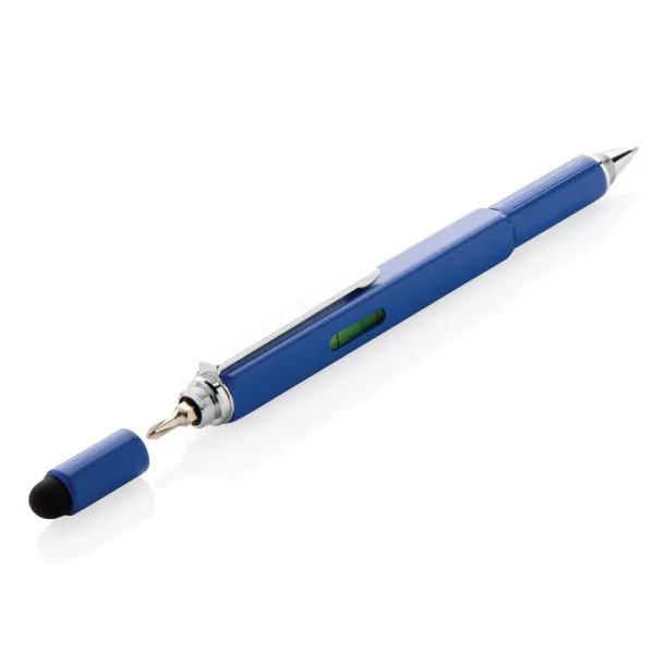  5-in-1 aluminium toolpen - XD Collection Blue