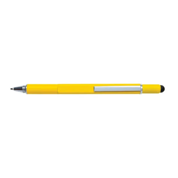  5-in-1 aluminium toolpen - XD Collection Yellow 