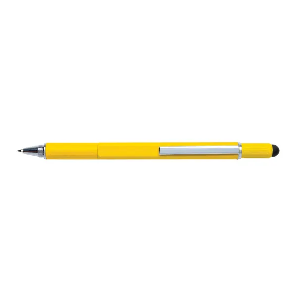  5-in-1 aluminium toolpen - XD Collection Yellow 