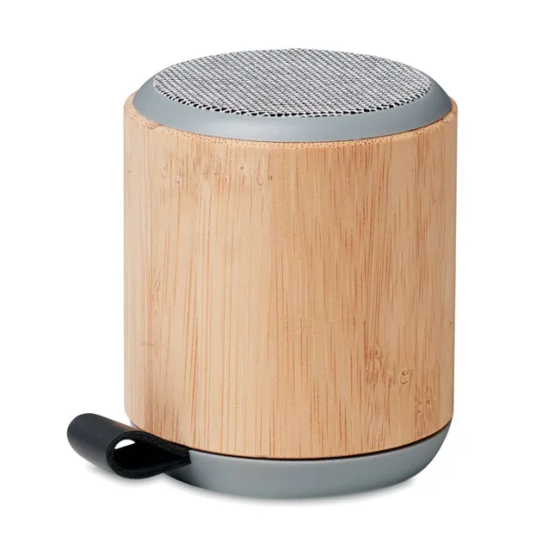 RUGLI 5.0 wireless bamboo speaker Wood