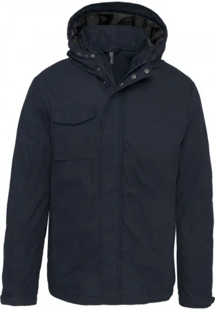  HOODED PARKA - Kariban Navy