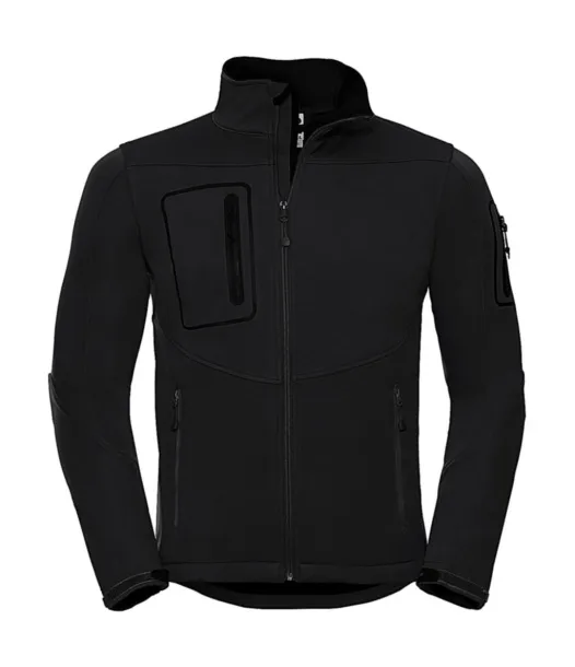  Men's Sportshell 5000 Jacket - Russell  Black