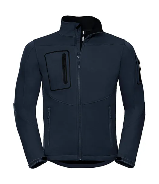  5000 muška softshell jakna - Russell  French Navy