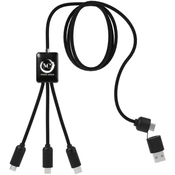 SCX.design C28 5-in-1 extended charging cable - SCX.design Crna White