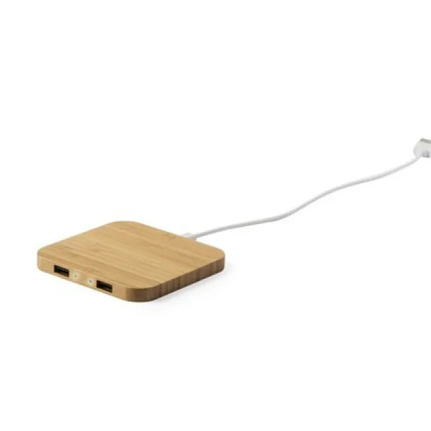  Bamboo wireless charger 5W brown