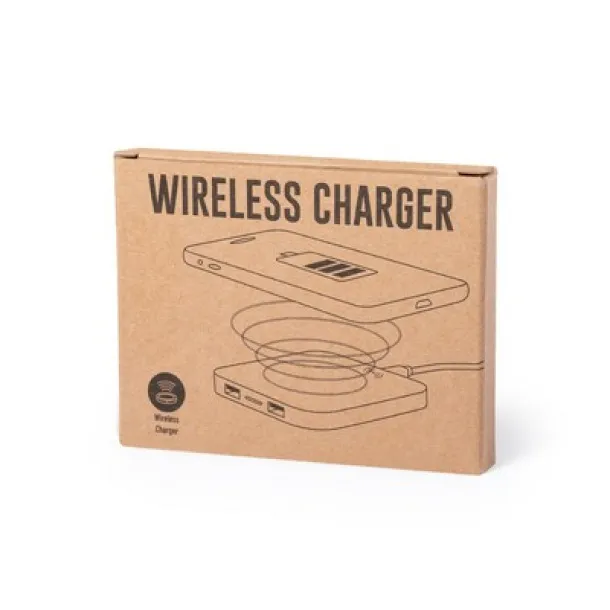  Bamboo wireless charger 5W brown