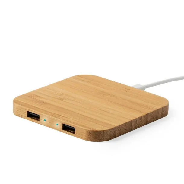  Bamboo wireless charger 5W brown